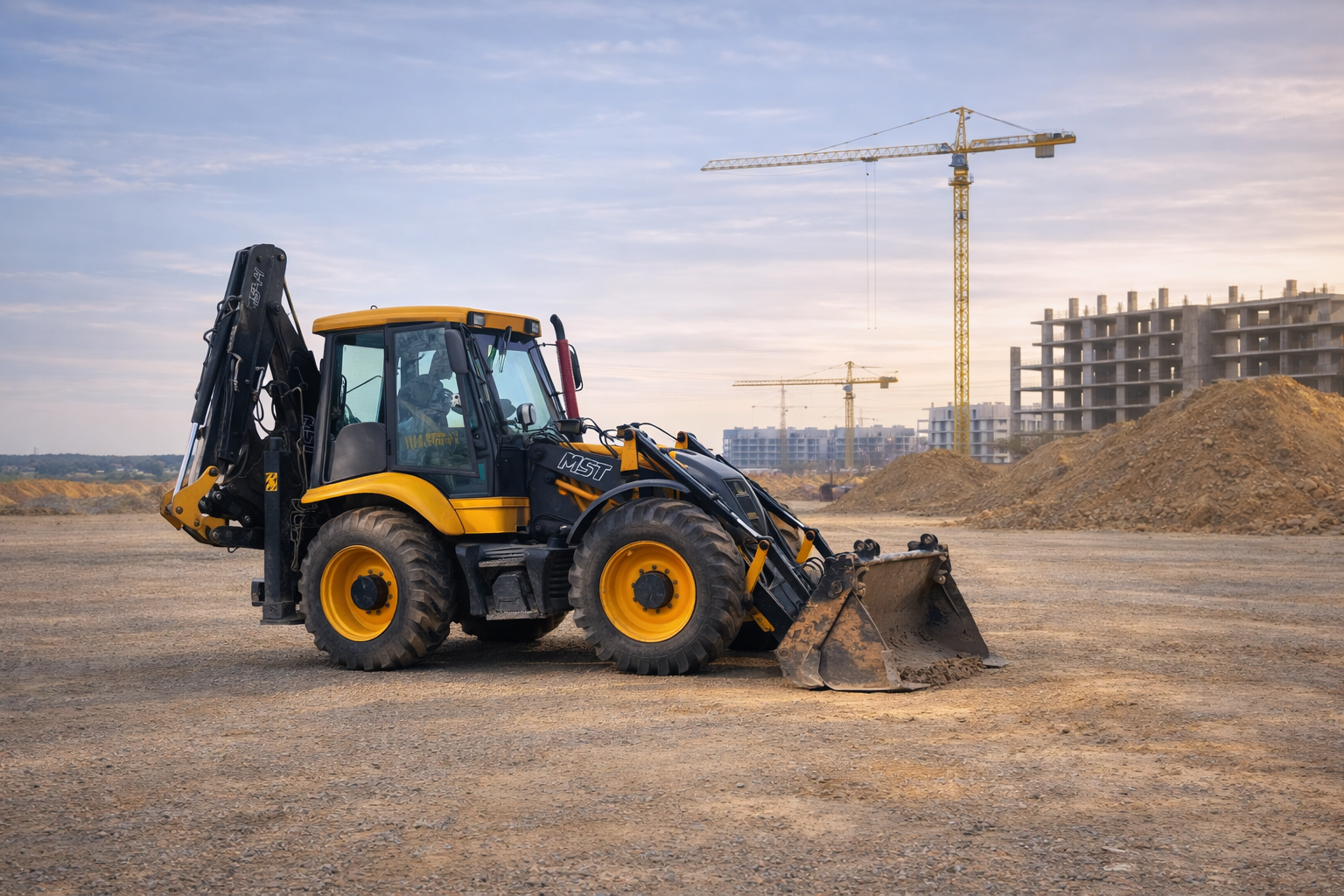 Экскаватор-погрузчик MST M544 — аренда в ГалеонАренда